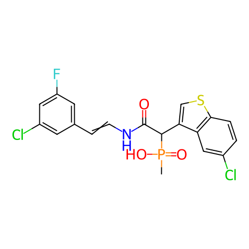 Chemical structure of BindingDB Monomer ID 50208222