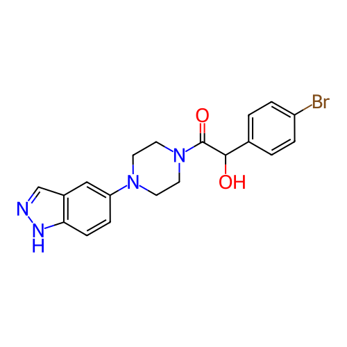 Chemical structure of BindingDB Monomer ID 50208322