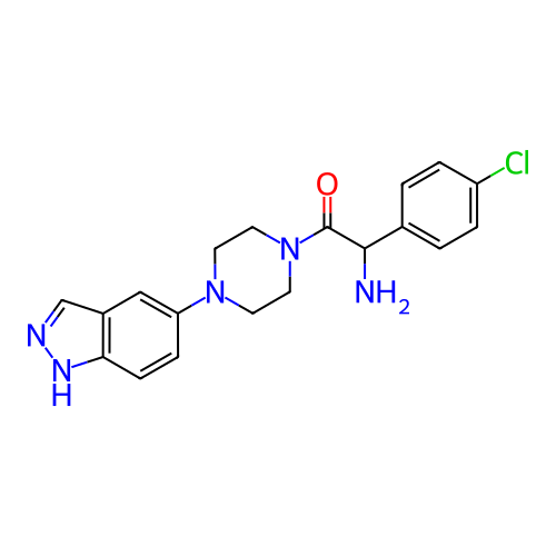 Chemical structure of BindingDB Monomer ID 50208338