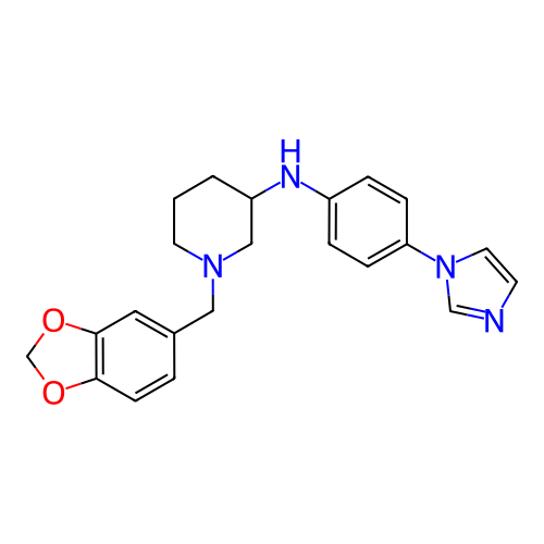Chemical structure of BindingDB Monomer ID 50208478