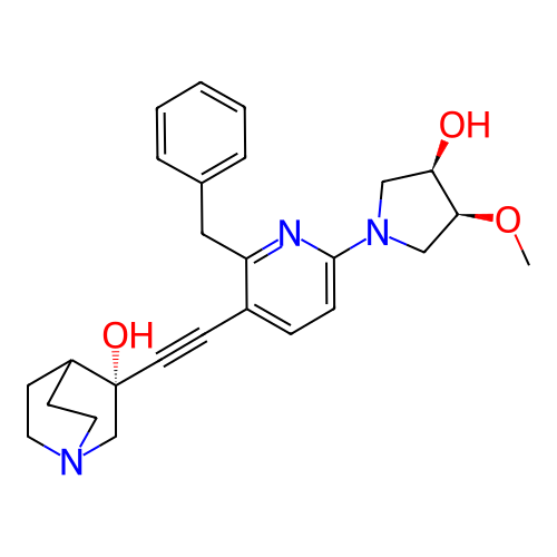 Chemical structure of BindingDB Monomer ID 50208574