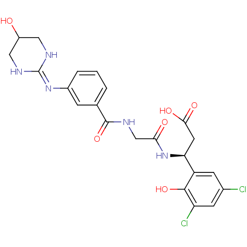 Chemical structure of BindingDB Monomer ID 50209446