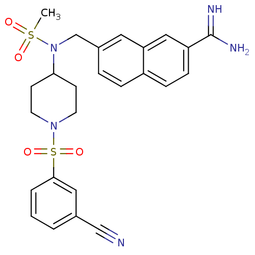 Chemical structure of BindingDB Monomer ID 50209911