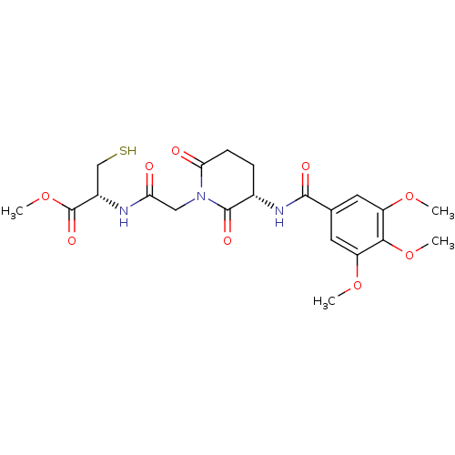 Chemical structure of BindingDB Monomer ID 50210545