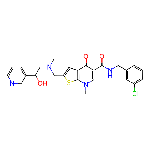 Chemical structure of BindingDB Monomer ID 50210595