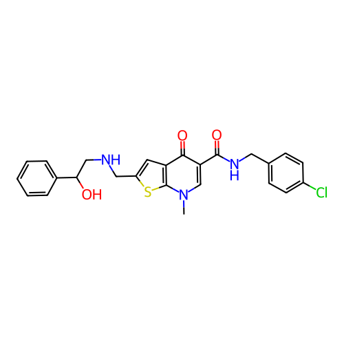 Chemical structure of BindingDB Monomer ID 50210596