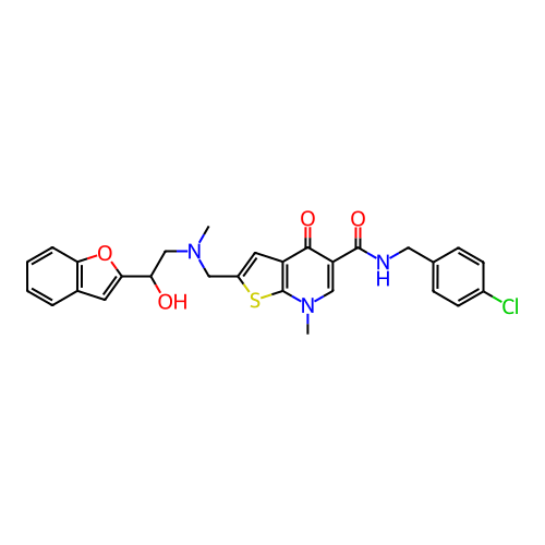 Chemical structure of BindingDB Monomer ID 50210610