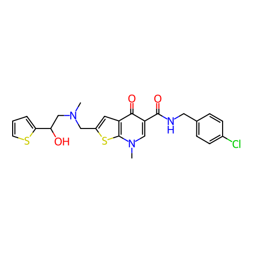 Chemical structure of BindingDB Monomer ID 50210614