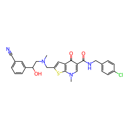 Chemical structure of BindingDB Monomer ID 50210615