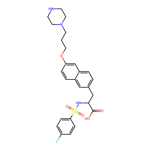 Chemical structure of BindingDB Monomer ID 50210680