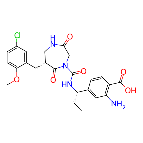 Chemical structure of BindingDB Monomer ID 50210734