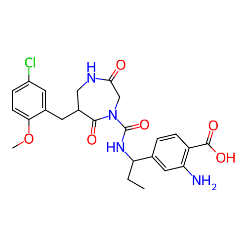 Chemical structure of BindingDB Monomer ID 50210740