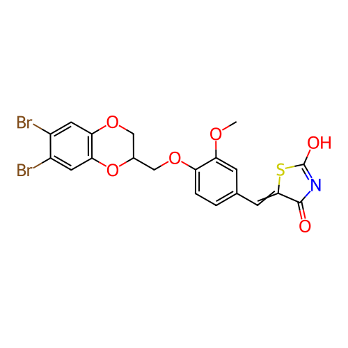 Chemical structure of BindingDB Monomer ID 50211288