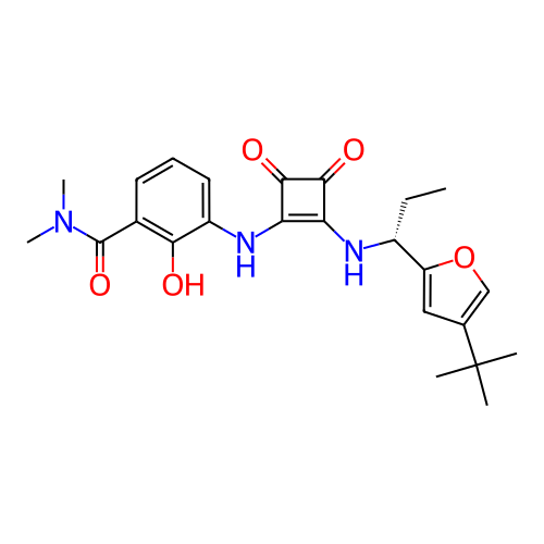 Chemical structure of BindingDB Monomer ID 50211455