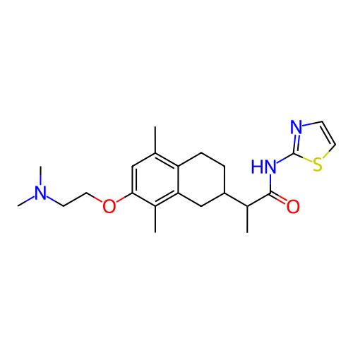 Chemical structure of BindingDB Monomer ID 50211489