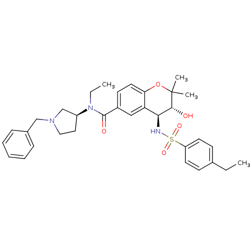 Chemical structure of BindingDB Monomer ID 50211534