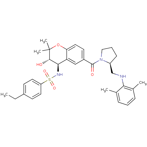 Chemical structure of BindingDB Monomer ID 50211535