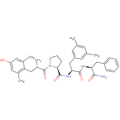 Chemical structure of BindingDB Monomer ID 50212616