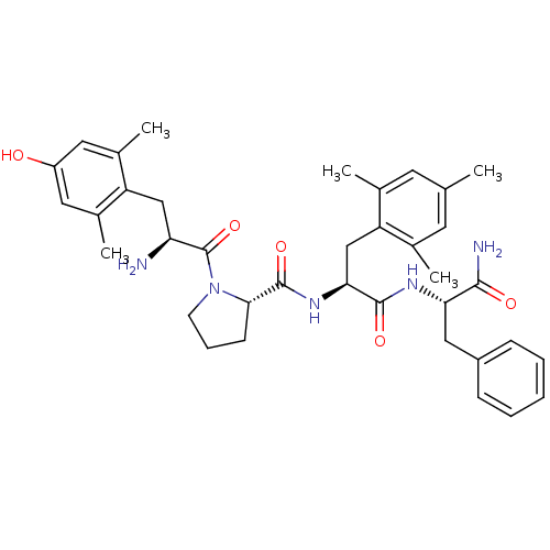 Chemical structure of BindingDB Monomer ID 50212621
