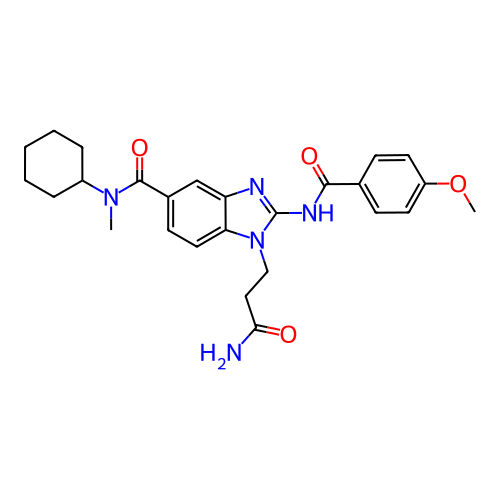 Chemical structure of BindingDB Monomer ID 50212775