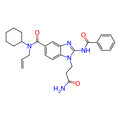 Chemical structure of BindingDB Monomer ID 50212790