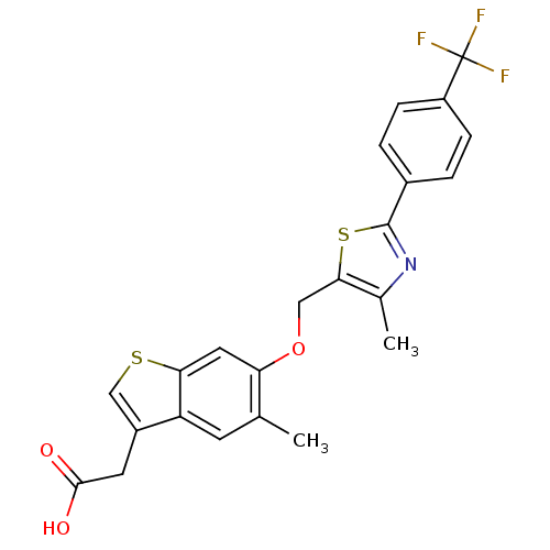 Chemical structure of BindingDB Monomer ID 50213329