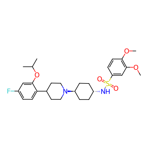 Chemical structure of BindingDB Monomer ID 50213508