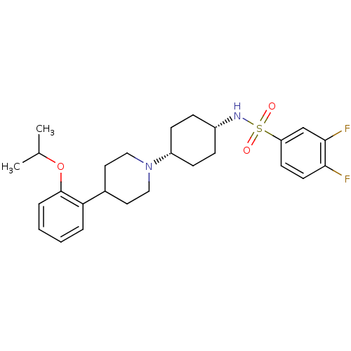 Chemical structure of BindingDB Monomer ID 50213528