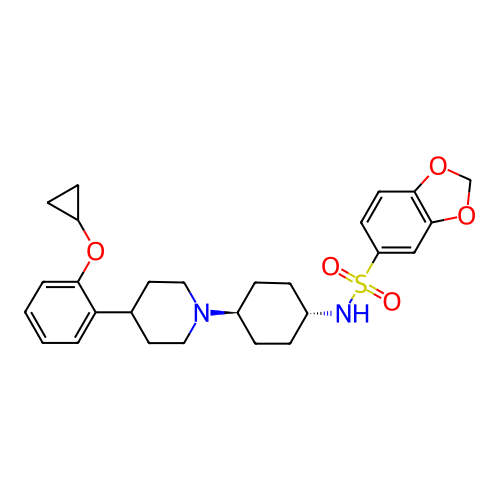 Chemical structure of BindingDB Monomer ID 50213534