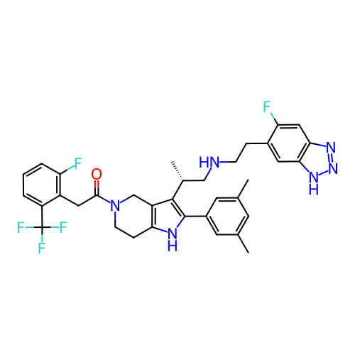 Chemical structure of BindingDB Monomer ID 50213657