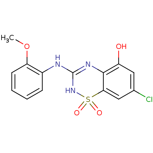 Chemical structure of BindingDB Monomer ID 50213762