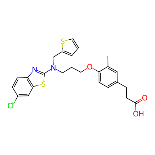 Chemical structure of BindingDB Monomer ID 50213774