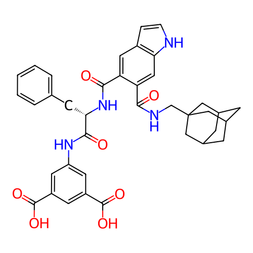 Chemical structure of BindingDB Monomer ID 50213845