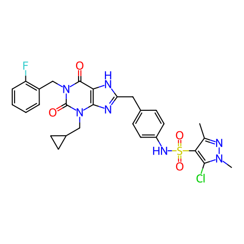 Chemical structure of BindingDB Monomer ID 50214001