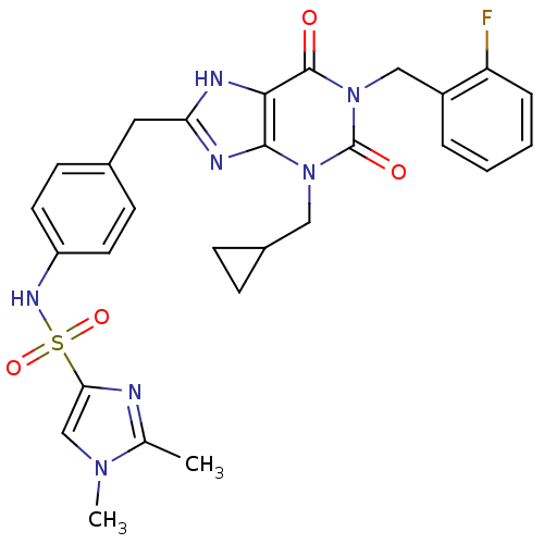 Chemical structure of BindingDB Monomer ID 50214008