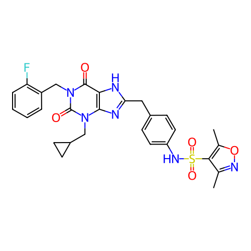 Chemical structure of BindingDB Monomer ID 50214012