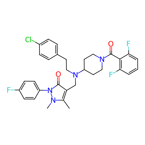 Chemical structure of BindingDB Monomer ID 50214121