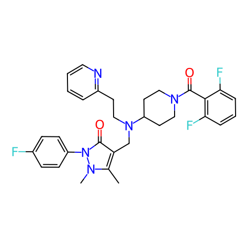 Chemical structure of BindingDB Monomer ID 50214128