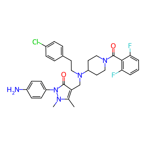 Chemical structure of BindingDB Monomer ID 50214133