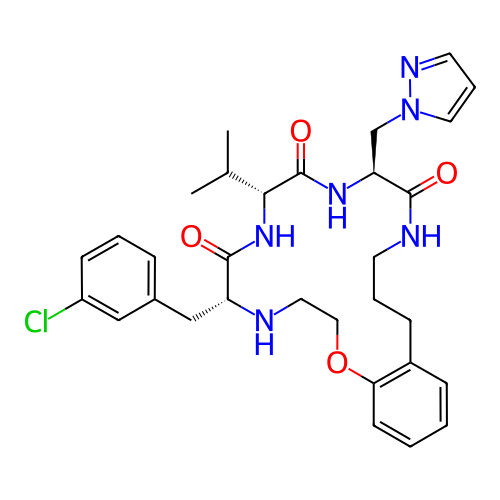 Chemical structure of BindingDB Monomer ID 50214260