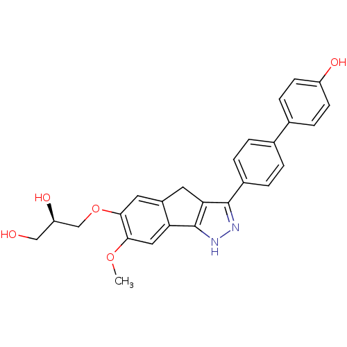 Chemical structure of BindingDB Monomer ID 50214561