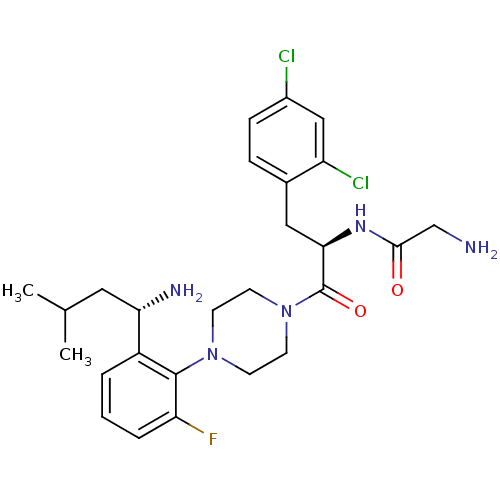 Chemical structure of BindingDB Monomer ID 50214700