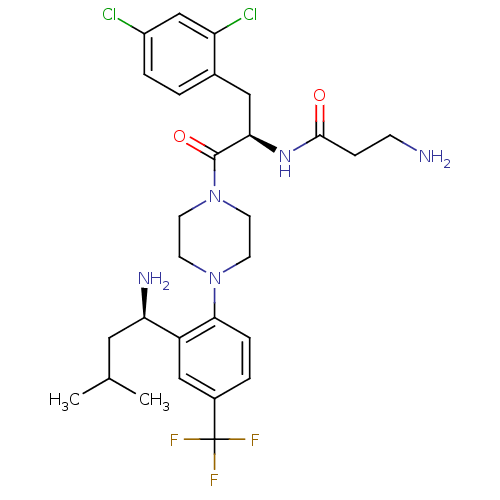 Chemical structure of BindingDB Monomer ID 50214702