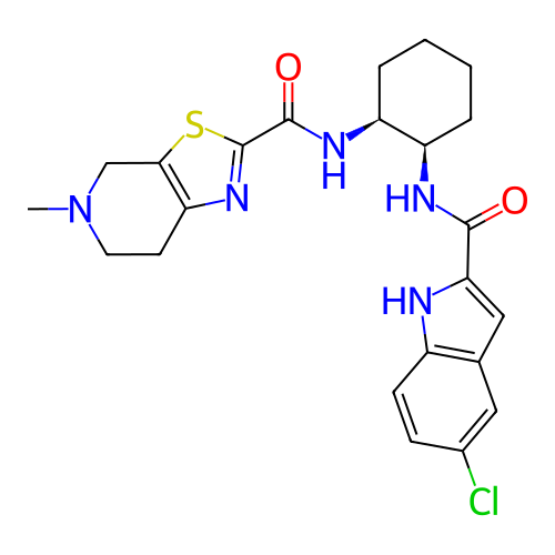 Chemical structure of BindingDB Monomer ID 50214986