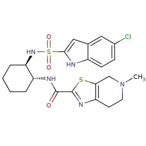 Chemical structure of BindingDB Monomer ID 50214989