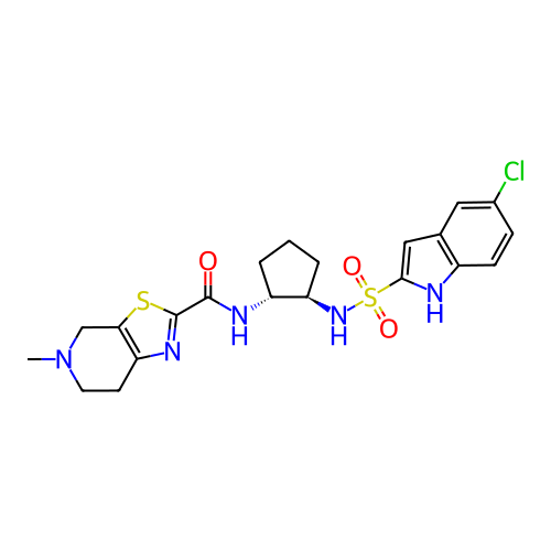 Chemical structure of BindingDB Monomer ID 50214991