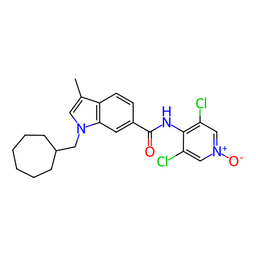 Chemical structure of BindingDB Monomer ID 50215125