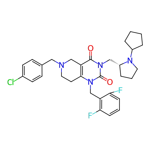 Chemical structure of BindingDB Monomer ID 50215189