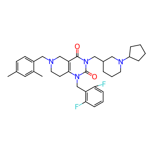 Chemical structure of BindingDB Monomer ID 50215199
