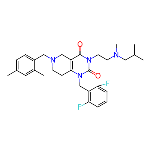Chemical structure of BindingDB Monomer ID 50215200